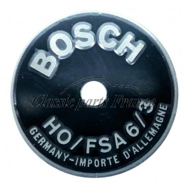 écusson Bosch klaxon 6/3 grand