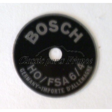 écusson Bosch klaxon 6/4 grand
