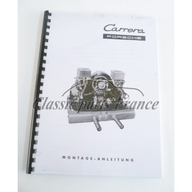 manuel d' atelierpour 356 Carrera 2 moteur 587/1 en Allemand
